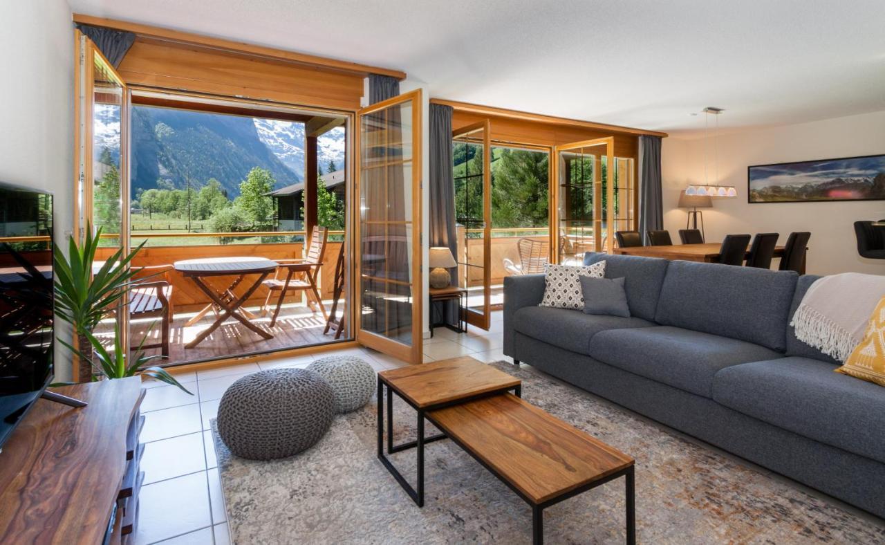 Apartment Arven Lauterbrunnen Extérieur photo