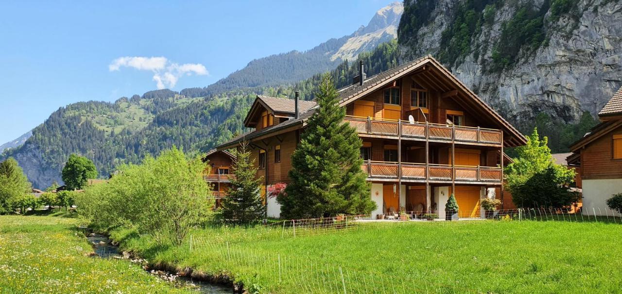 Apartment Arven Lauterbrunnen Extérieur photo