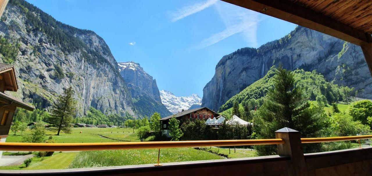Apartment Arven Lauterbrunnen Extérieur photo
